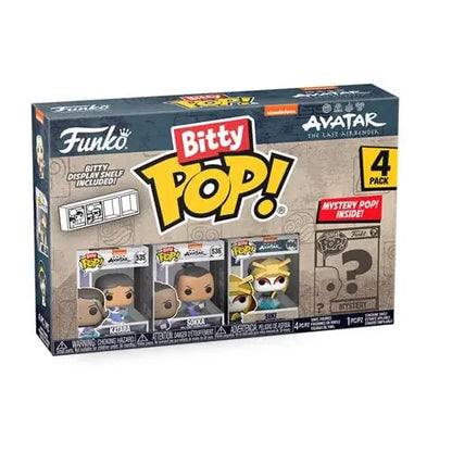 Funko Avatar: The Last Airbender Bitty Pop! Mini-Figure 4-Pack - Select Set(s) - Action Figure