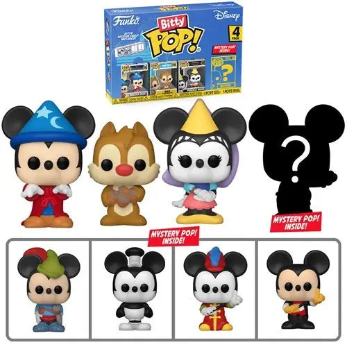 Funko Bitty Pop! Disney Classics Mini-Figure 4-Pack - Select Set(s) - Action Figure