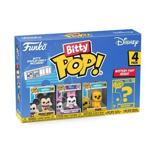 Funko Bitty Pop! Disney Classics Mini-Figure 4-Pack - Select Set(s) - Mickey Mouse - Action Figure