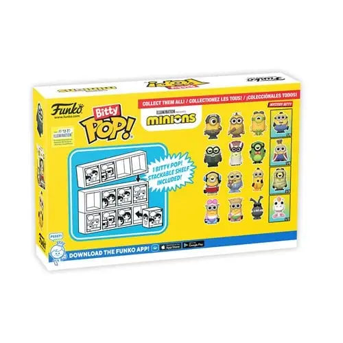 Funko Bitty Pop! Minions Mini-Figure 4-Pack - Select Set(s) - Action Figure