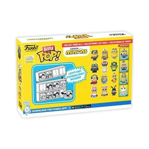 Funko Bitty Pop! Minions Mini-Figure 4-Pack - Select Set(s) - Action Figure