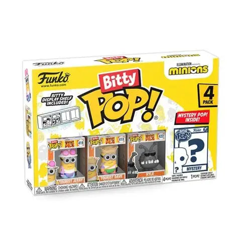Funko Bitty Pop! Minions Mini-Figure 4-Pack - Select Set(s) - Action Figure