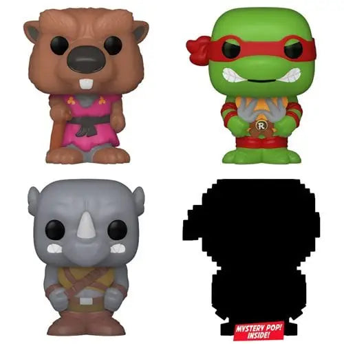 Funko Bitty Pop! Teenage Mutant Ninja Turtles Comics Mini-Figure 4-Pack - Select Set(s) - Action Figure