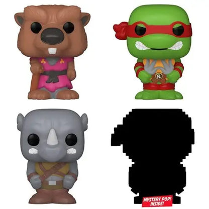 Funko Bitty Pop! Teenage Mutant Ninja Turtles Comics Mini-Figure 4-Pack - Select Set(s) - Action Figure