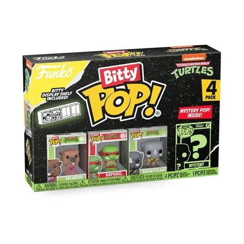 Funko Bitty Pop! Teenage Mutant Ninja Turtles Comics Mini-Figure 4-Pack - Select Set(s) - Action Figure