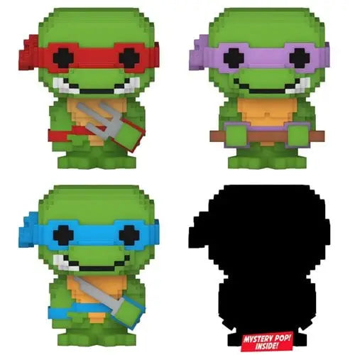 Funko Bitty Pop! Teenage Mutant Ninja Turtles Comics Mini-Figure 4-Pack - Select Set(s) - Action Figure