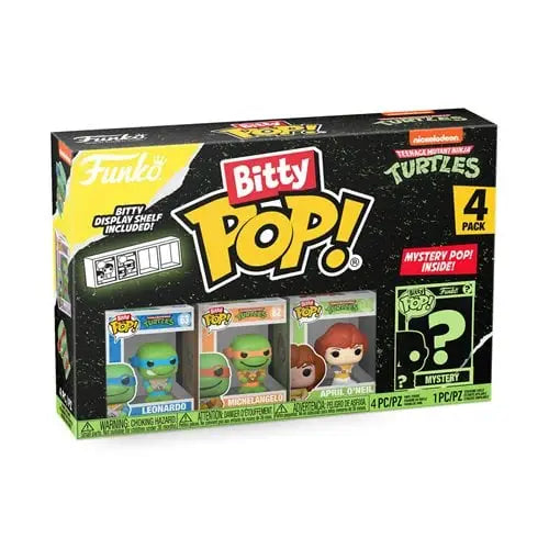 Funko Bitty Pop! Teenage Mutant Ninja Turtles Comics Mini-Figure 4-Pack - Select Set(s) - Action Figure