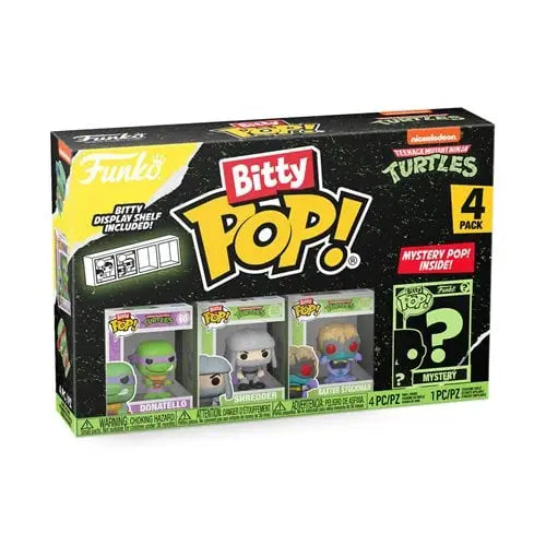 Funko Bitty Pop! Teenage Mutant Ninja Turtles Comics Mini-Figure 4-Pack - Select Set(s) - Action Figure