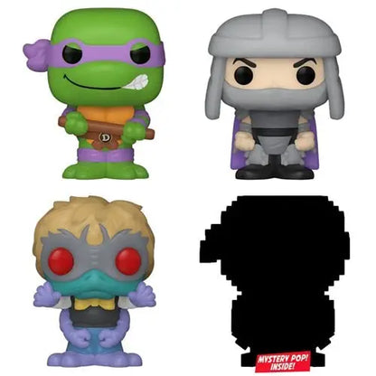 Funko Bitty Pop! Teenage Mutant Ninja Turtles Comics Mini-Figure 4-Pack - Select Set(s) - Action Figure