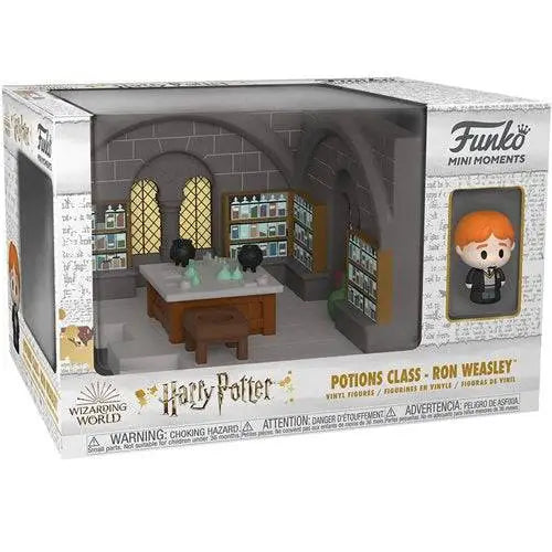 Funko Harry Potter Mini Moments Mini-Figure Diorama Playset - Select Set(s) - Ron Weasley - Action Figure