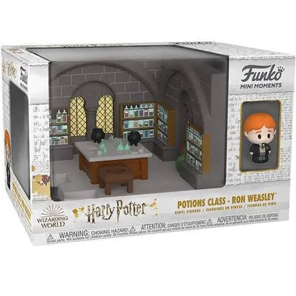 Funko Harry Potter Mini Moments Mini-Figure Diorama Playset - Select Set(s) - Ron Weasley - Action Figure