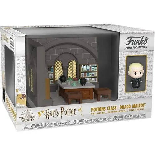 Funko Harry Potter Mini Moments Mini-Figure Diorama Playset - Select Set(s) - Draco Malfoy - Action Figure