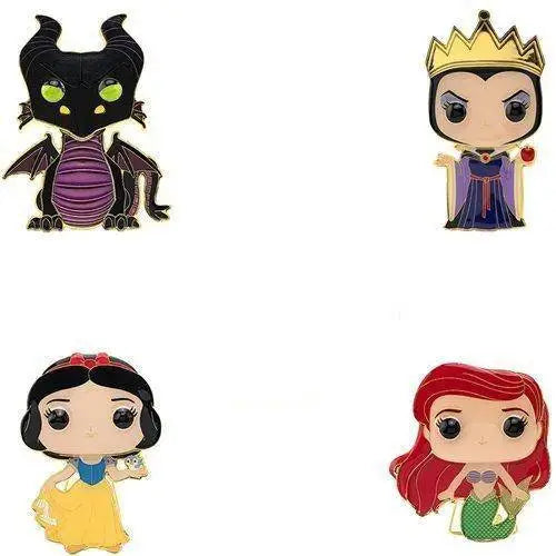 Funko Large Enamel Pop! Pin - Disney - Select Figure(s) - Brooches & Lapel Pins