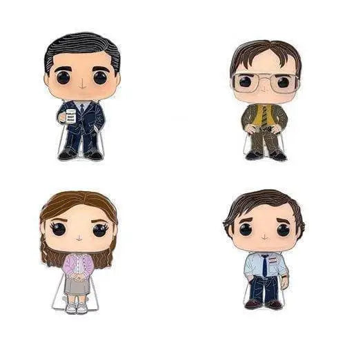 Funko Large Enamel Pop! Pin - The Office - Select Figure(s) - Brooches & Lapel Pins
