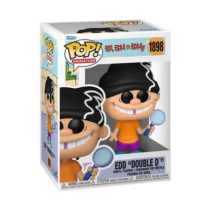 Funko Pop! 1898 Animation - Ed Edd n Eddy Vinyl Figures - Select Figure(s) - #1898 Edd ’Double D’ - Action Figure