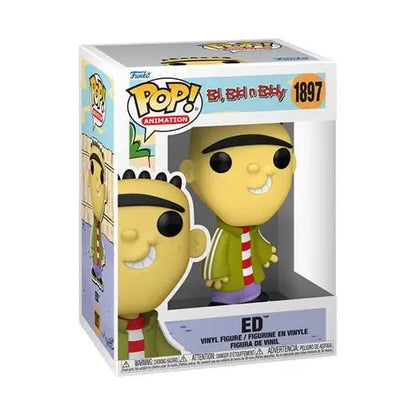 Funko Pop! 1898 Animation - Ed Edd n Eddy Vinyl Figures - Select Figure(s) - #1897 Ed - Action Figure