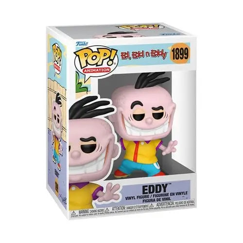 Funko Pop! 1898 Animation - Ed Edd n Eddy Vinyl Figures - Select Figure(s) - #1899 Eddy - Action Figure