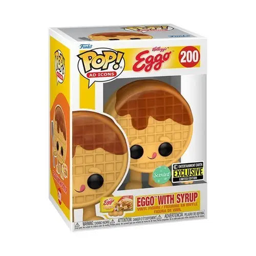 Funko Pop! Ad Icons Vinyl Figures - Select Figure(s) - 200 - Kellogg’s Eggo Waffle with Syrup - Entertainment Earth
