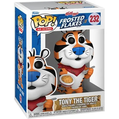 Funko Pop! Ad Icons Vinyl Figures - Select Figure(s) - 232 - Frosted Flakes Tony The Tiger (1984) - Action Figure