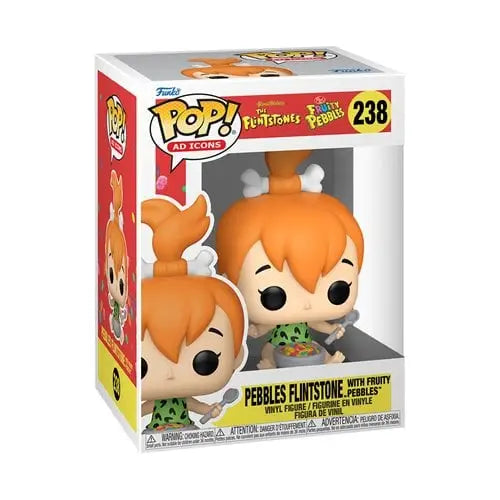 Funko Pop! Ad Icons Vinyl Figures - Select Figure(s) - 238 - Fruity Pebbles Pebbles Flintstone - Action Figure