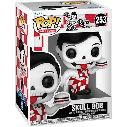 Funko Pop! Ad Icons Vinyl Figures - Select Figure(s) - 253 - Bob’s Big Boy Skull Bob - Action Figure