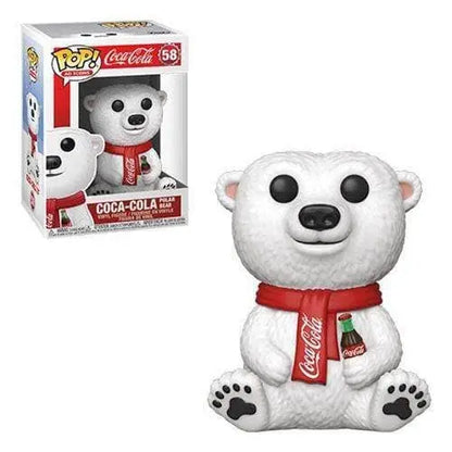 Funko Pop! Ad Icons Vinyl Figures - Select Figure(s) - 58 - Coca-Cola Polar Bear - Action Figure