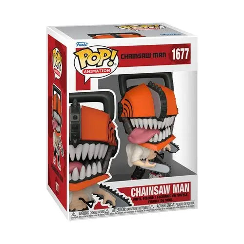 Funko Pop! Animation - Chainsaw Man Vinyl Figures - Select Figure(s) - #1677 - Chainsaw Man - Toys & Games