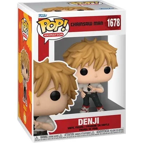 Funko Pop! Animation - Chainsaw Man Vinyl Figures - Select Figure(s) - #1678 - Denji - Toys & Games