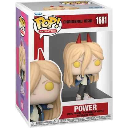 Funko Pop! Animation - Chainsaw Man Vinyl Figures - Select Figure(s) - #1681 - Power - Toys & Games