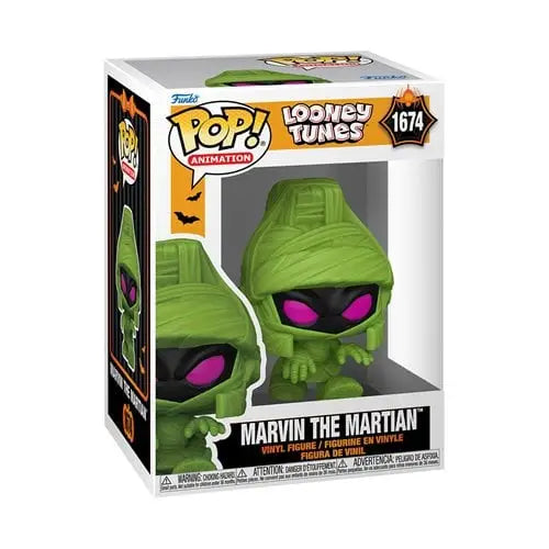 Funko Pop! Animation - Looney Tunes Halloween - Select Vinyl Figure(s) - Marvin the Martian (Mummy) - Action Figure