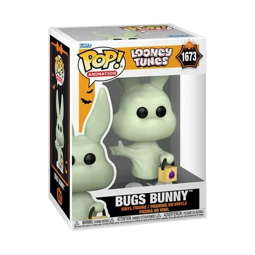Funko Pop! Animation - Looney Tunes Halloween - Select Vinyl Figure(s) - Bugs Bunny (Ghost) - Action Figure