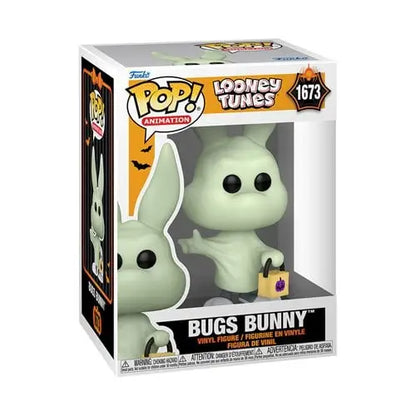 Funko Pop! Animation - Looney Tunes Halloween - Select Vinyl Figure(s) - Bugs Bunny (Ghost) - Action Figure