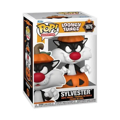 Funko Pop! Animation - Looney Tunes Halloween - Select Vinyl Figure(s) - Sylvester (Pumpkin) - Action Figure