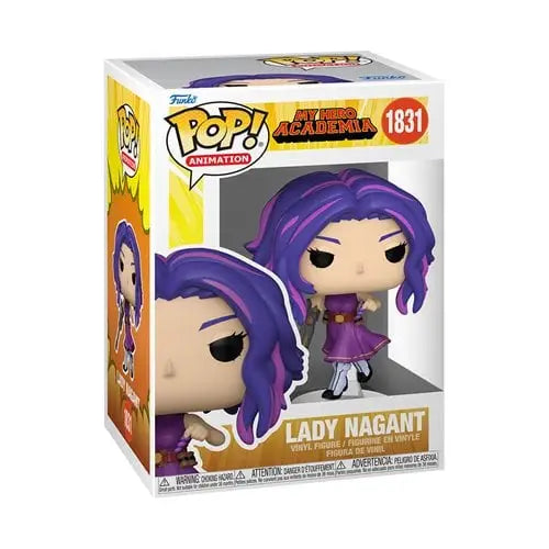 Funko Pop! Animation - My Hero Academia Vinyl Figure - Select Figure(s) - #1831 Lady Nagant - Toys & Games