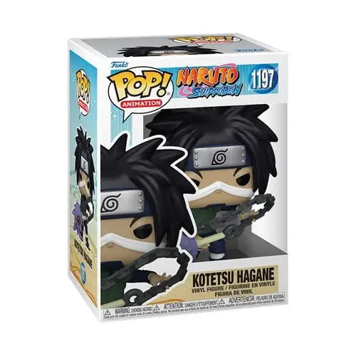 Funko Pop! Animation - Naruto Shippuden Vinyl Figures - Select Figure(s) - Kotetsu Hagane (1197) - Action Figure