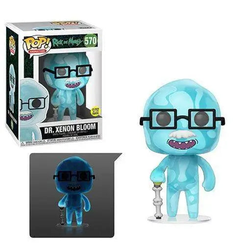Funko Pop! Animation - Rick and Morty Vinyl Figures - Select Figure(s) - 570 - Dr. Xenon Bloom GITD - Toys & Games