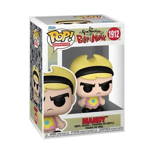 Funko Pop! Animation - The Grim Adventures of Billy & Mandy Vinyl Figure - Select Figure(s) - #1912 Mandy - Toys & Games