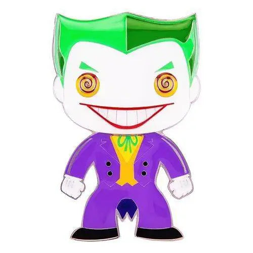 Funko Pop!- DC Comics Classic Large Enamel Pin - Select Figure(s) - 03 The Joker - Brooches & Lapel Pins