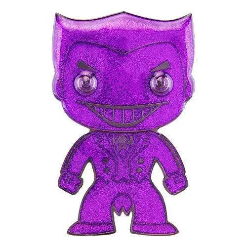 Funko Pop!- DC Comics Classic Large Enamel Pin - Select Figure(s) - 05 The Joker (Chase) - Brooches & Lapel Pins