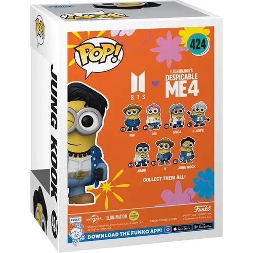 Funko Pop! - Despicable Me 4 Minion x BTS Vinyl Figure - Select Figure(s) - Action Figure