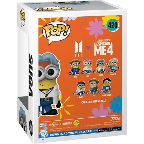 Funko Pop! - Despicable Me 4 Minion x BTS Vinyl Figure - Select Figure(s) - Action Figure