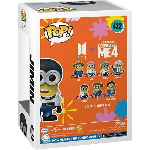 Funko Pop! - Despicable Me 4 Minion x BTS Vinyl Figure - Select Figure(s) - Action Figure