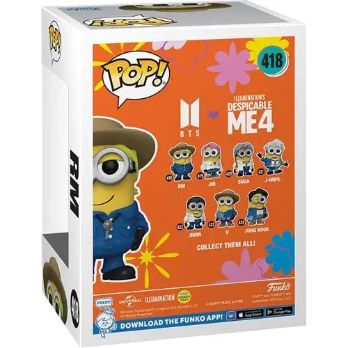 Funko Pop! - Despicable Me 4 Minion x BTS Vinyl Figure - Select Figure(s) - Action Figure