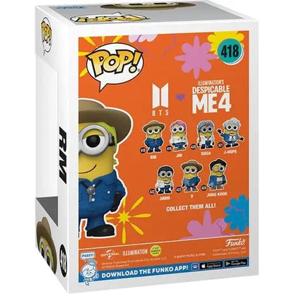 Funko Pop! - Despicable Me 4 Minion x BTS Vinyl Figure - Select Figure(s) - Action Figure
