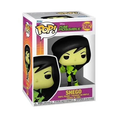Funko Pop! Disney - Kim Possible Vinyl Figures - Select Figure(s) - #1582 - Shego - Action Figure