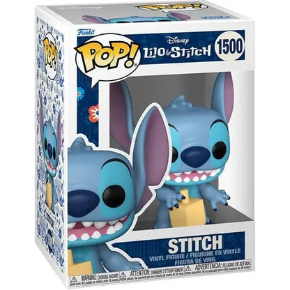 Funko Pop! Disney - Lilo & Stitch Vinyl Figure - Select Figure(s) - #1500 Hanukkah Stitch with Dreidel - Toys & Games