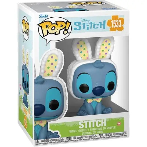 Funko Pop! Disney - Lilo & Stitch Vinyl Figure - Select Figure(s) - #1533 Easter Stitch - Toys & Games
