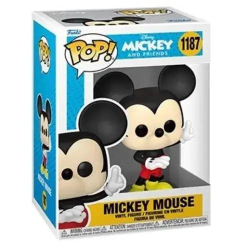 Funko Pop! Disney Mickey & Friends Vinyl Figures - Select Figure(s) - 1187 - Mickey Mouse - Action Figure