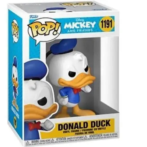 Funko Pop! Disney Mickey & Friends Vinyl Figures - Select Figure(s) - 1191 - Donald Duck - Action Figure