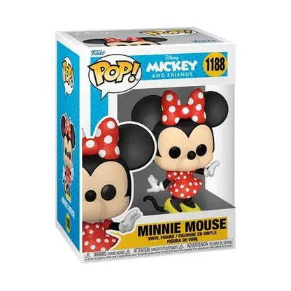 Funko Pop! Disney Mickey & Friends Vinyl Figures - Select Figure(s) - 1188 - Minnie Mouse - Action Figure